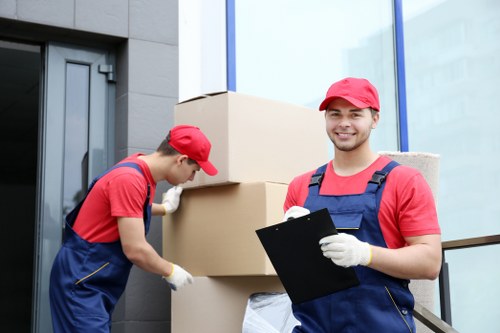 Organized moving checklist and packed boxes for Richmond relocation