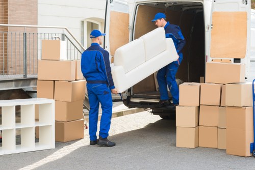 Customer complaint review during a removals service