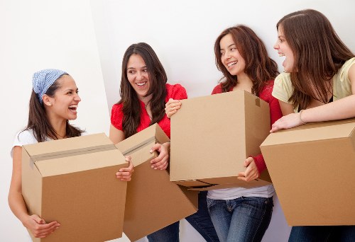 Office relocation team planning a Richmond business move