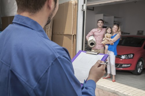 Professional-grade cardboard boxes ready for transport and storage in Richmond