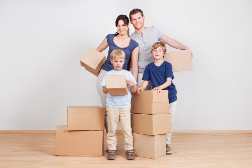 Local van loaded for a small move in Richmond
