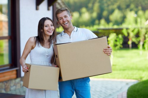 Protective wrapping and careful loading during piano removals in Richmond