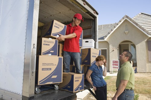 Local transfer station handling moving waste and recyclables