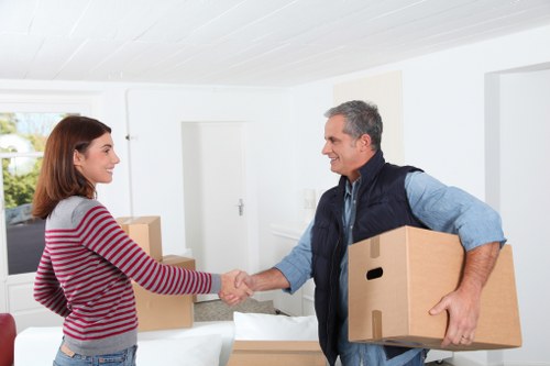Local Richmond removals team handling a home move efficiently
