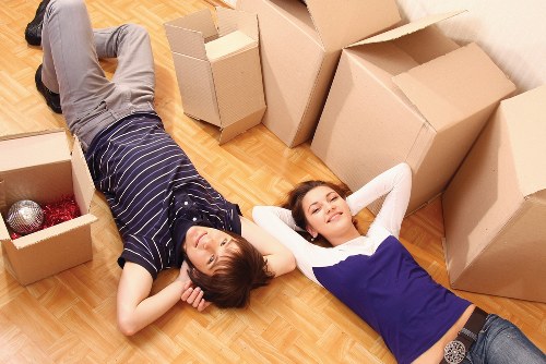 Richmond office movers handling desks and technology equipment