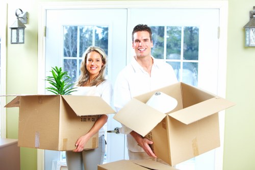 Various sizes of packing boxes used for home and office moves in Richmond