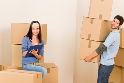 Careful packing supplies used for a Richmond residential move