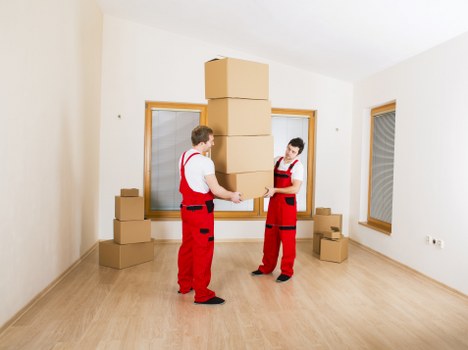 Fragile items packed securely with protective materials in Richmond