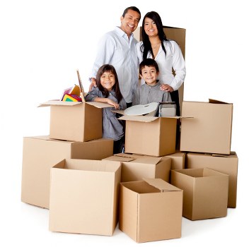 Careful packing boxes for flat removals in Richmond apartment move